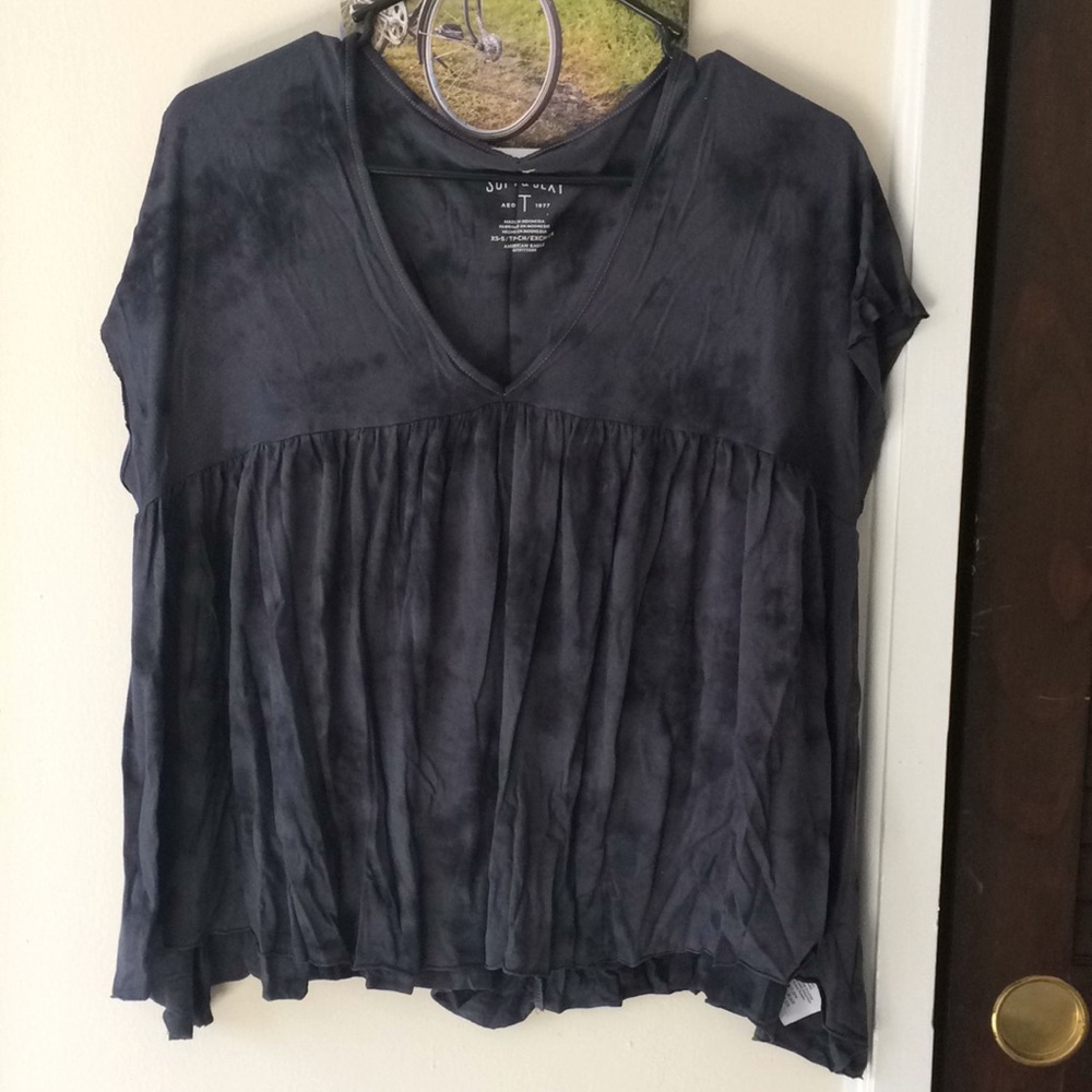 American eagle tie dye top